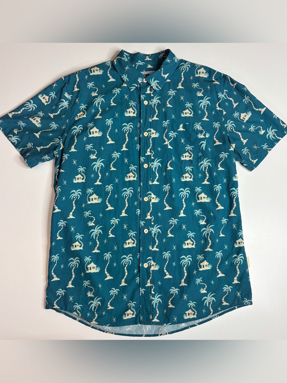 Tipsy Elves Hawaiian Tropical Camp Shirt XL Beachy Resort Vacation Dadcore